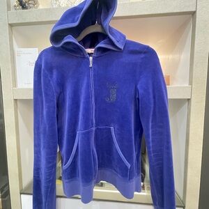 Juicy Couture Purple Utility Jacket Size Large